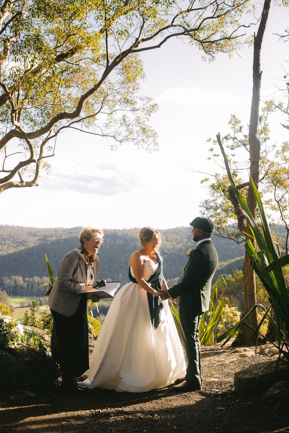 Wedding Ceremony at Glenworth Valley Wilderness Adventures