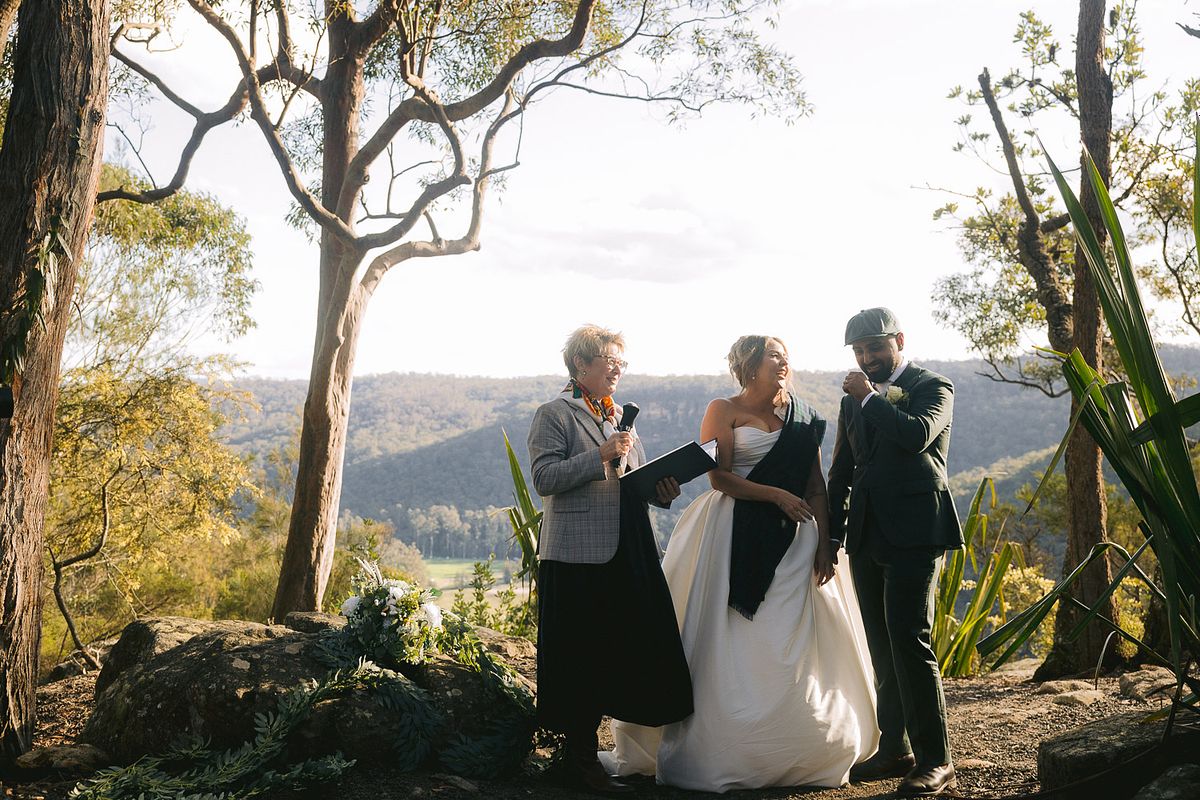 Wedding Ceremony at Glenworth Valley Wilderness Adventures