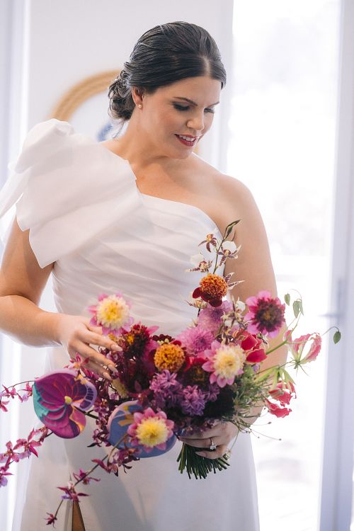 Bride Getting Ready