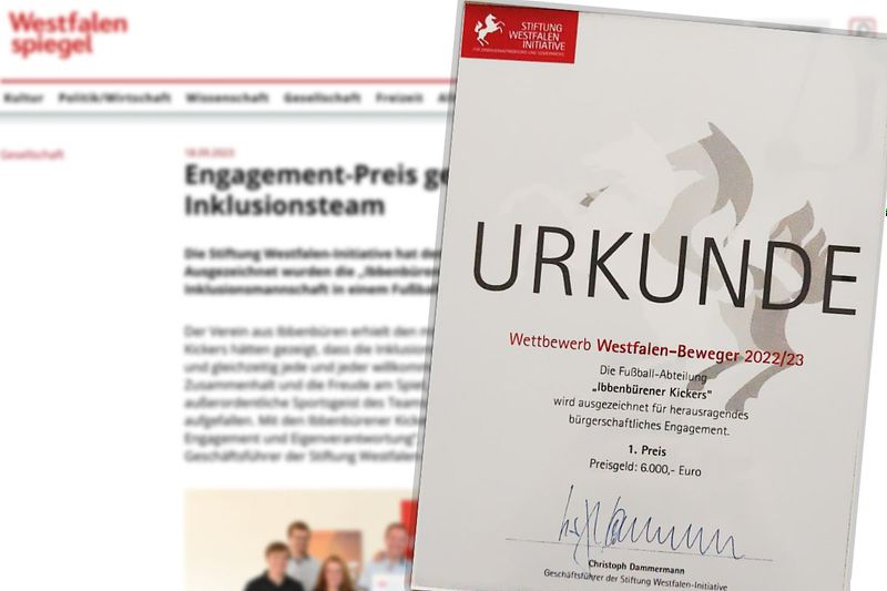 Engagement-Preis geht an Inklusionsteam