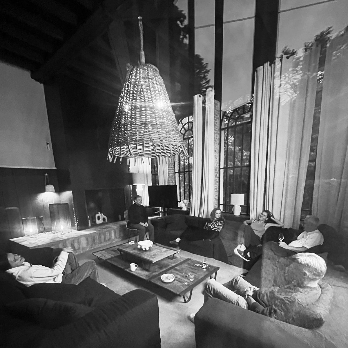 all together sharing experiences