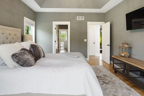 Wide-angle interior photography for luxury real estate brochures