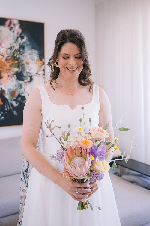 Bride Getting Ready