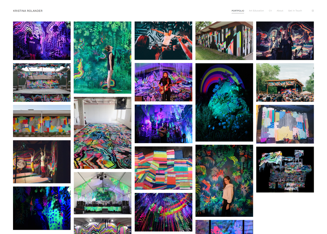 Kristina Rolander American Installation Artist Portfolio