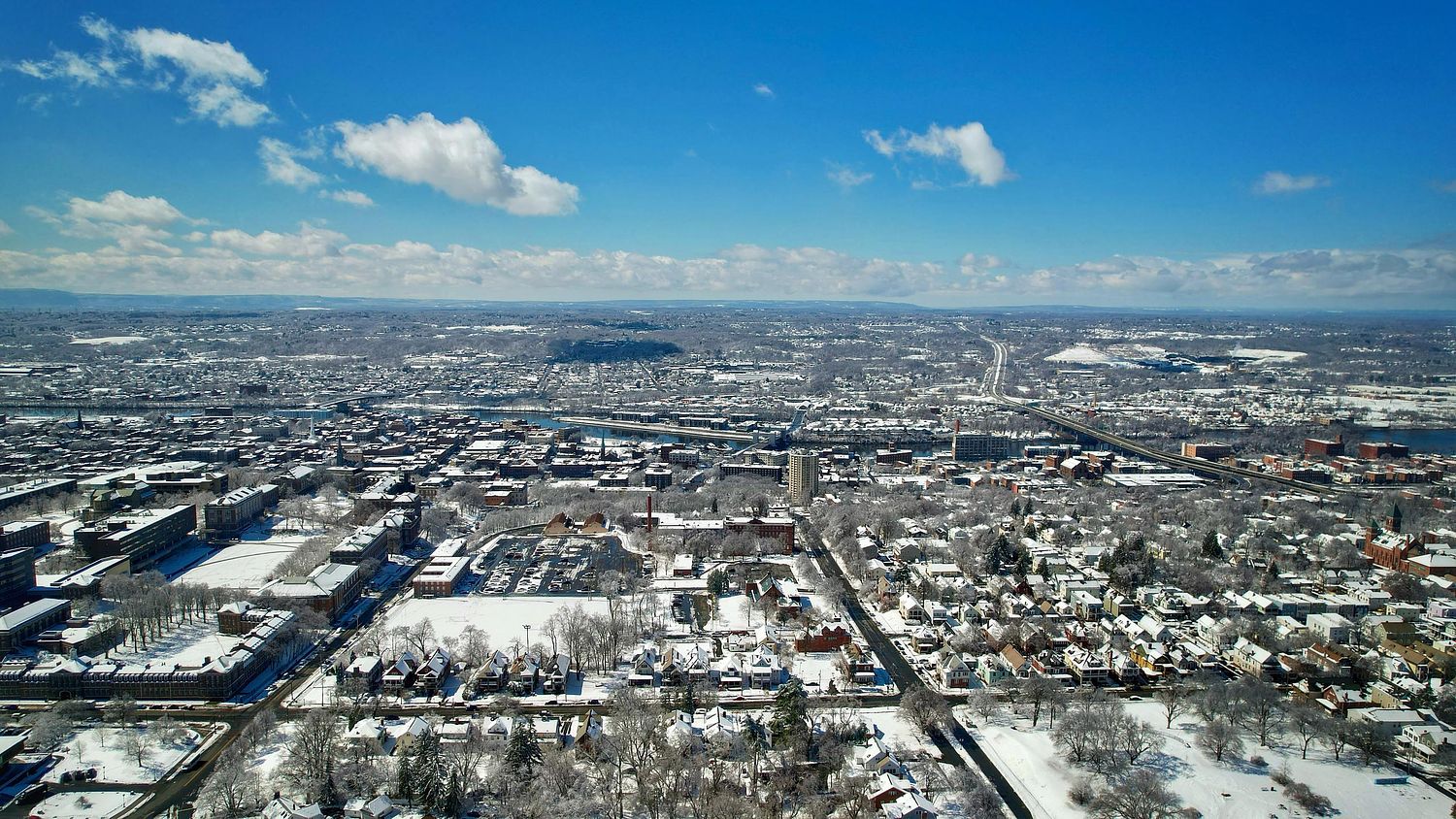 Troy, NY Aerial Photos