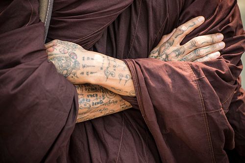 Monk. Ayutthaya, Thailand.