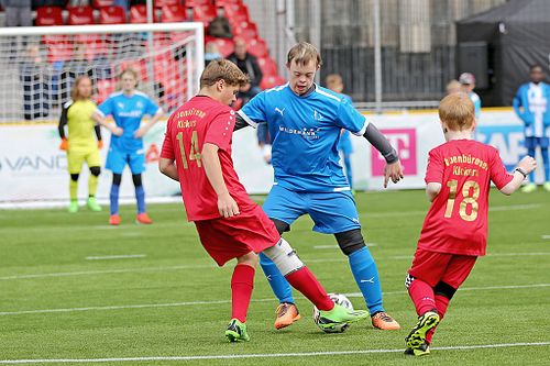 Inklusion im Fu&szlig;ball bei Mehrfachbehinderungen