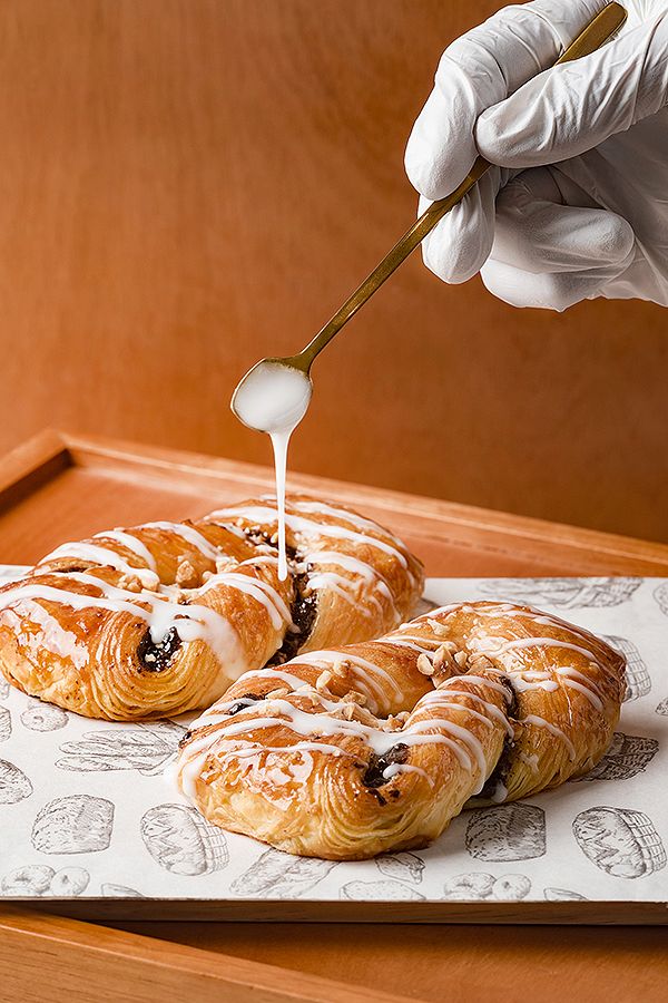 Food Photographer : Delicious danish pastry at J W Marriott