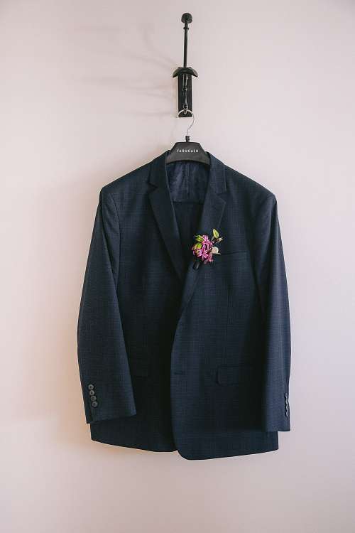 Groom Getting Ready