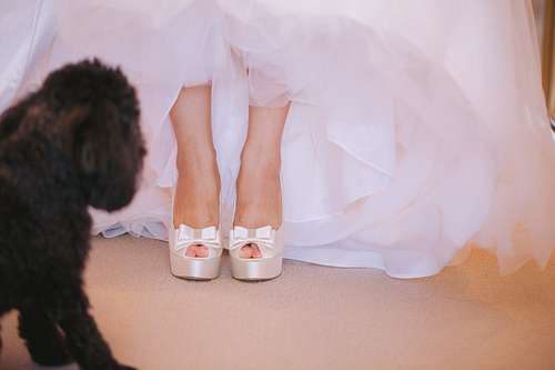Bride Getting Ready