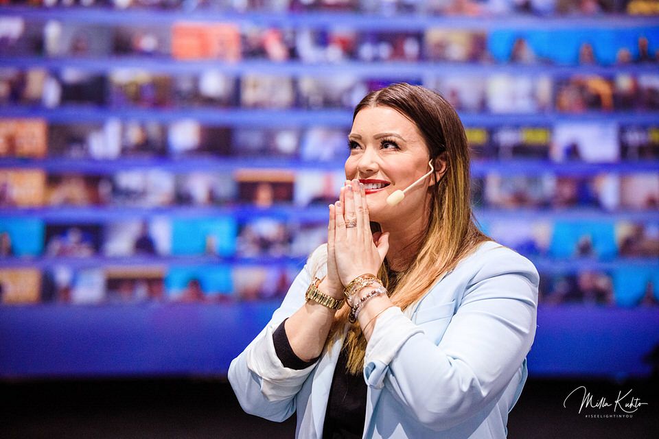 Jamie Kern Lima -  is a self-made entrepreneur, champion of women, philanthropist, keynote speaker and co-founder of IT Cosmetics.