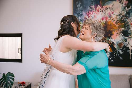 Bride Getting Ready