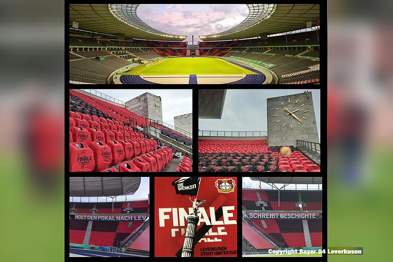 Bayer Leverkusen T-Shirts vom Pokalfinale 2020