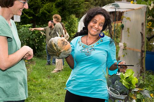 Im  HEKS-Garten Burgdorf