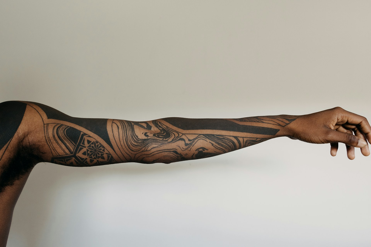 Arm tattoo