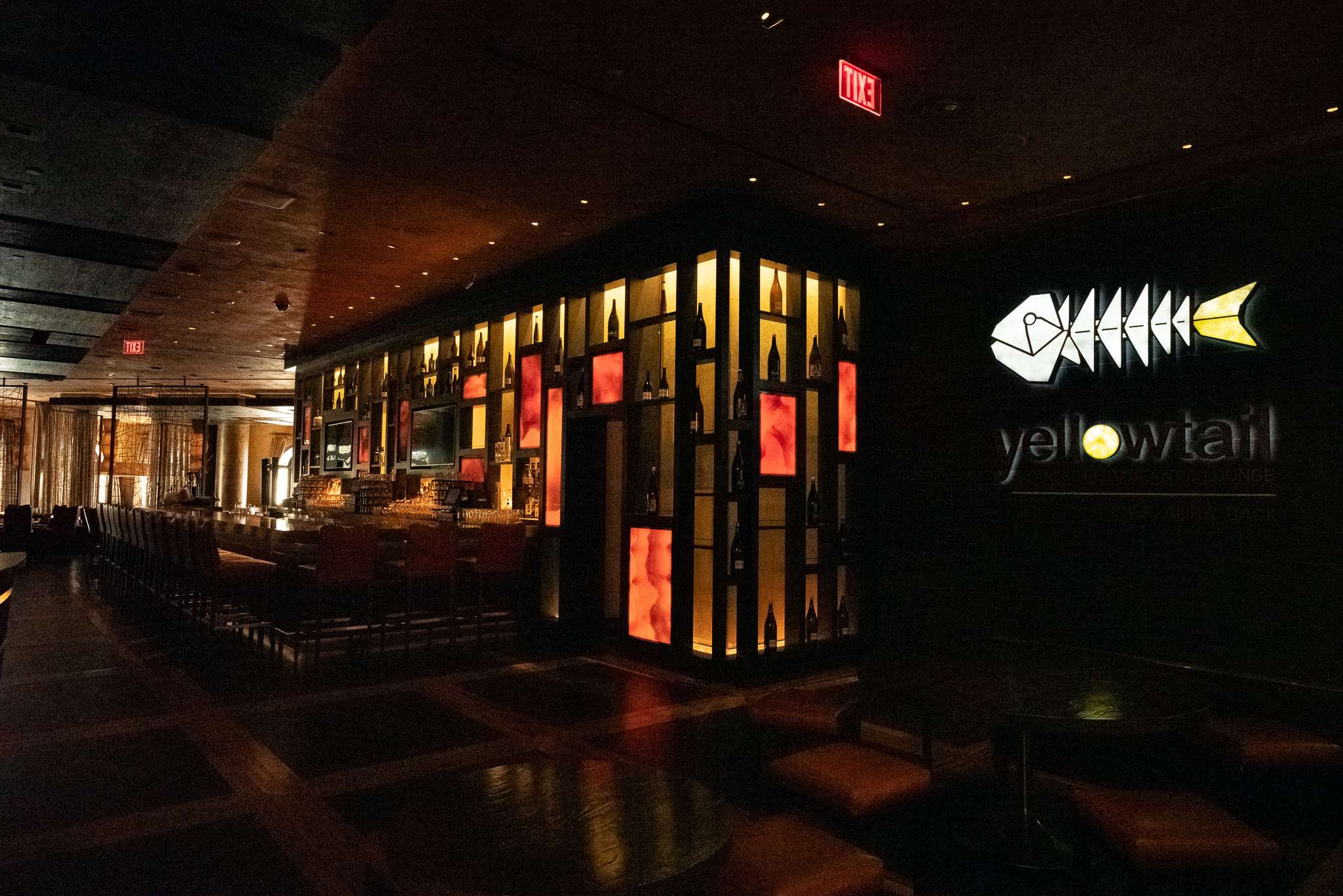 Cozy restaurant with stylish decor and warm lighting