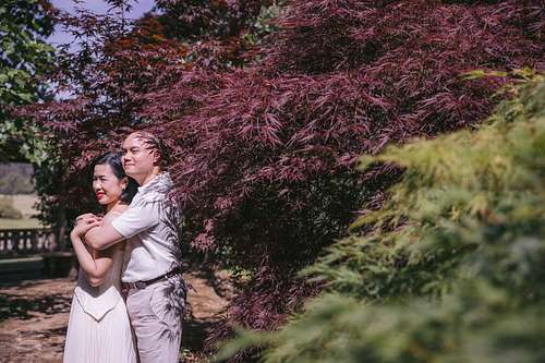 Surprise Proposal Photography at Retford Park National Trust