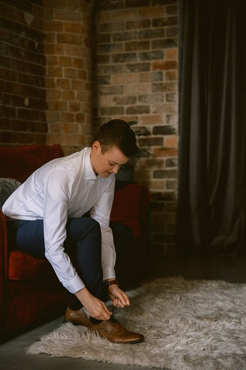 Brides Getting Ready for their Same Sex Wedding