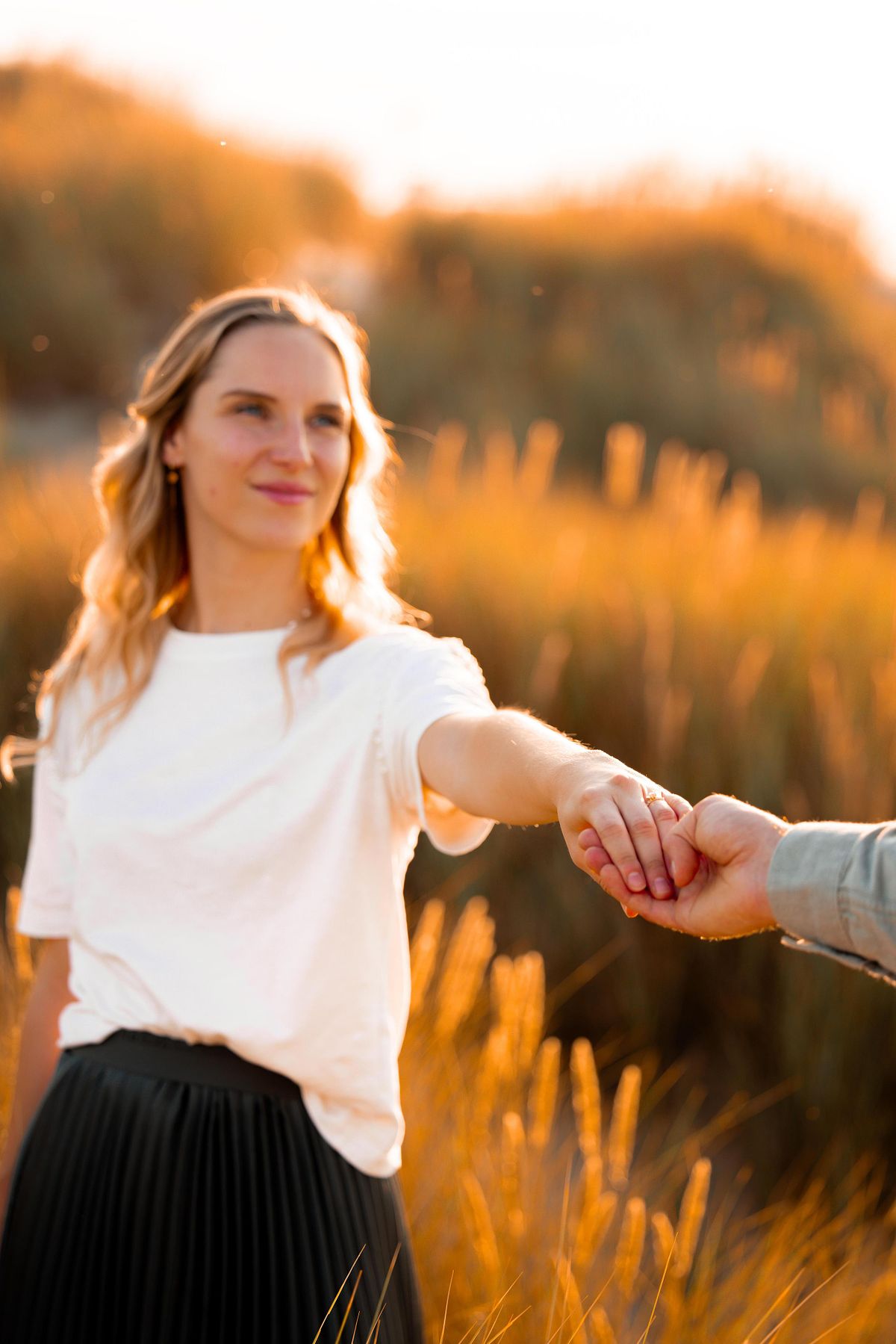 Verlovingsshoot van het koppel