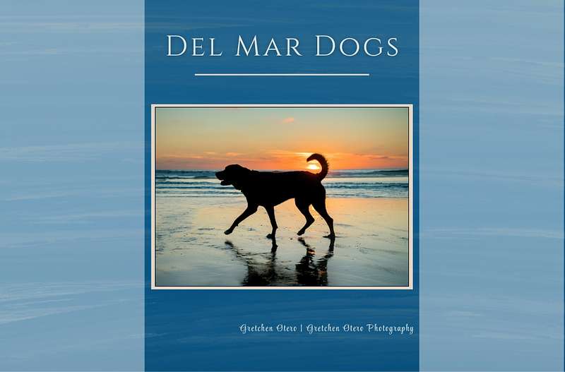 Del Mar Dogs - 8.5 x 11 Hardcover Coffee Table Book