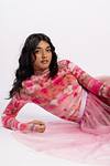 Full Sleeve Leotard - Rosé Hour