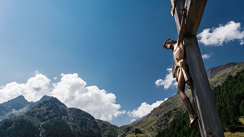 Christus auf der Alp Jungen