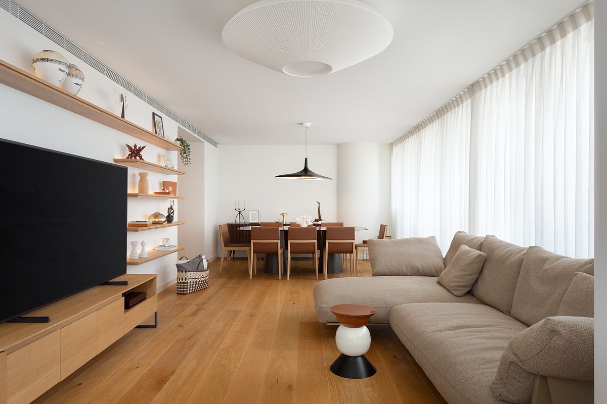 Fotografia do Apartamento de Luxo Infinity Tower, Lisboa, projeto Bevelli Home.