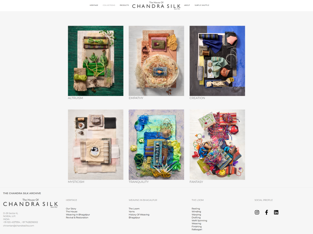 Chandra Silk&rsquo;s Ecommerce Store